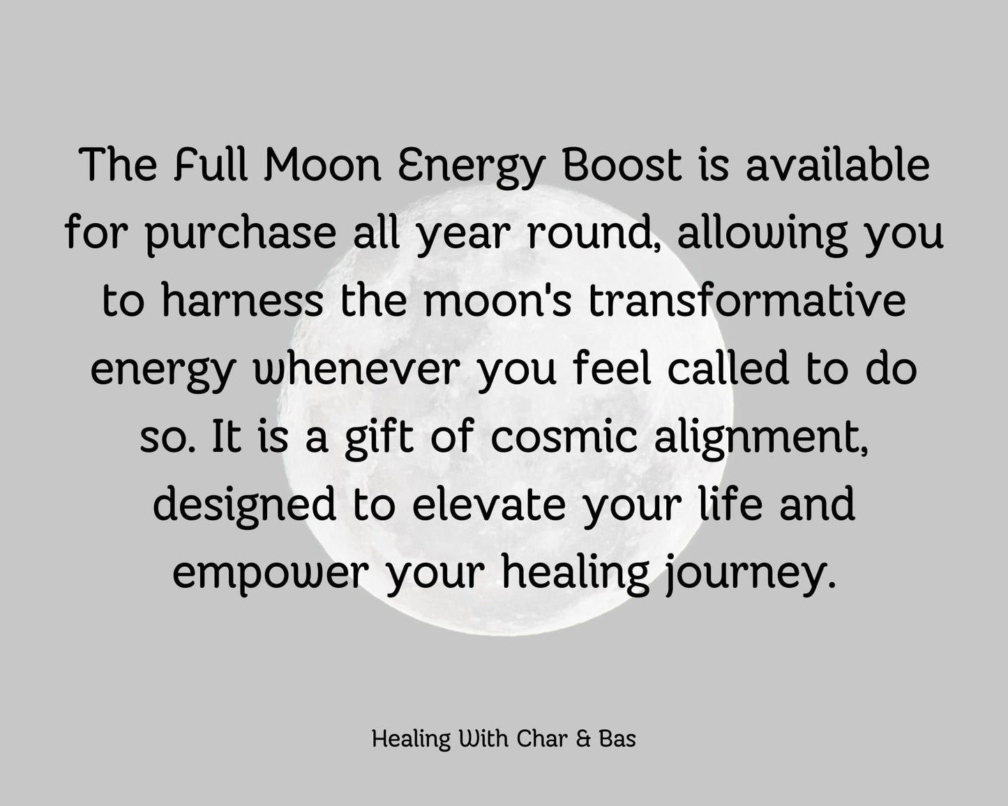 Full Moon Energy Boost