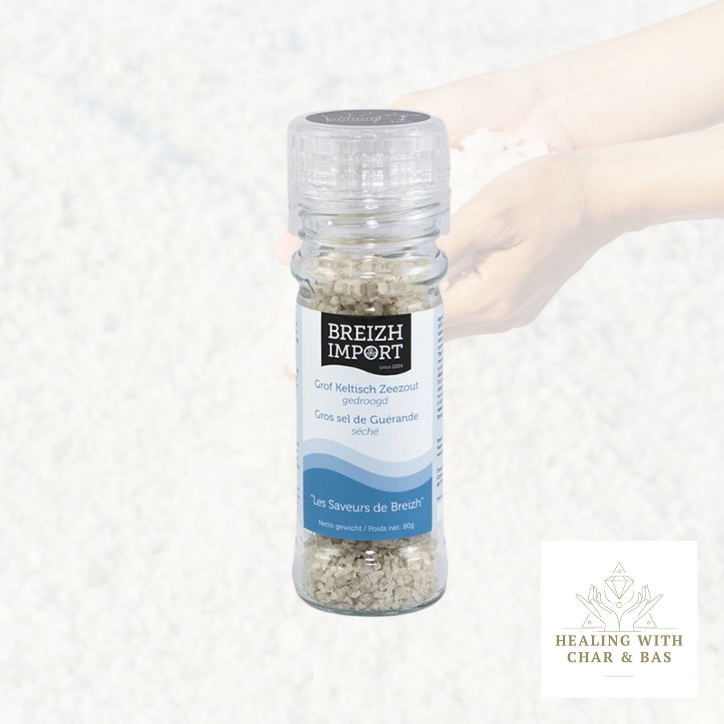 Organic Celtic Sea Salt in Mills