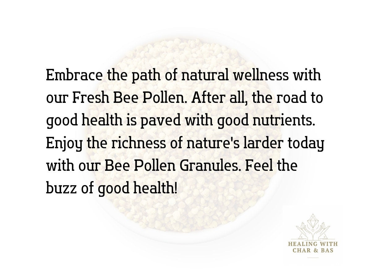 Raw Bee Pollen Organic Superfood - BIG BAGS