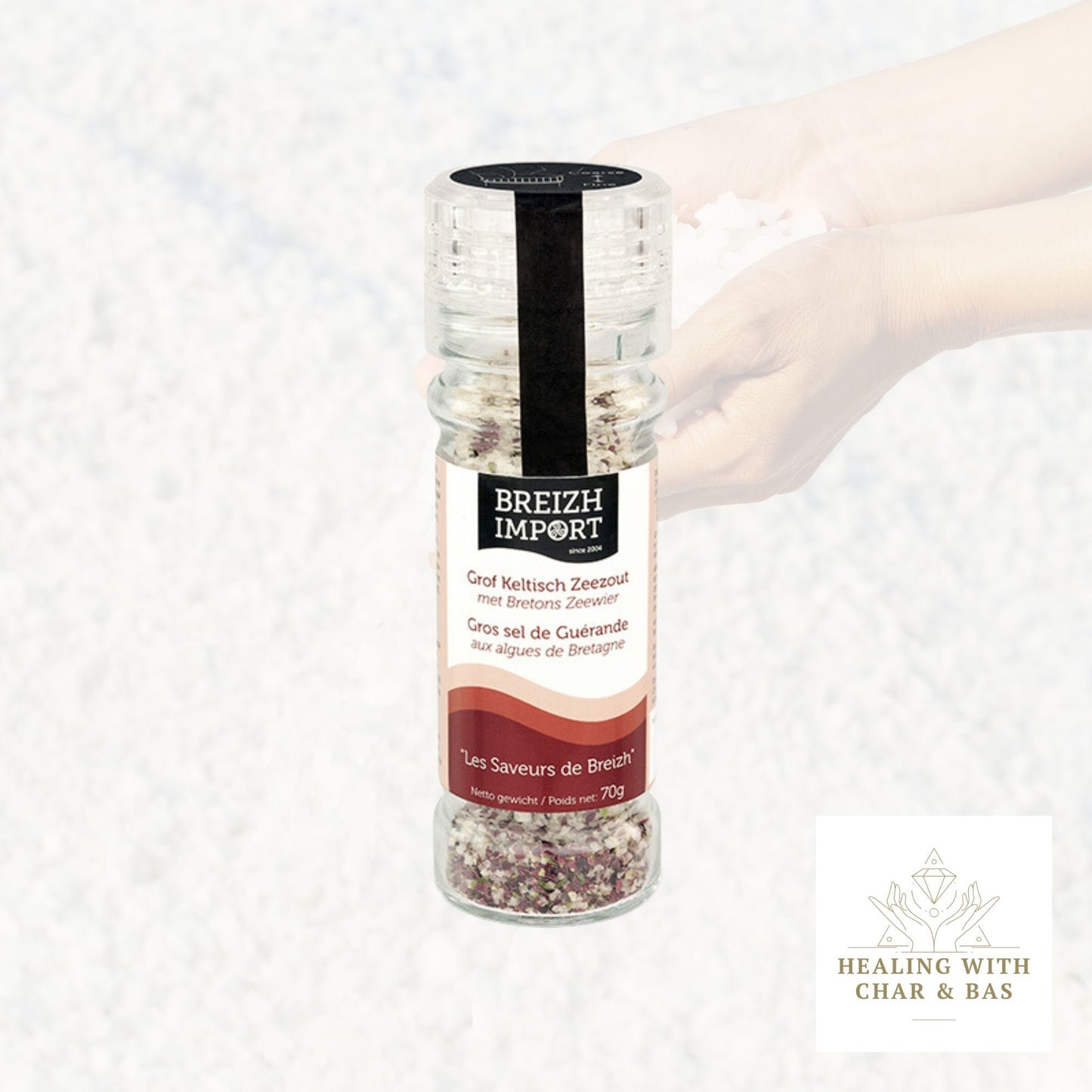 Organic Celtic Sea Salt in Mills