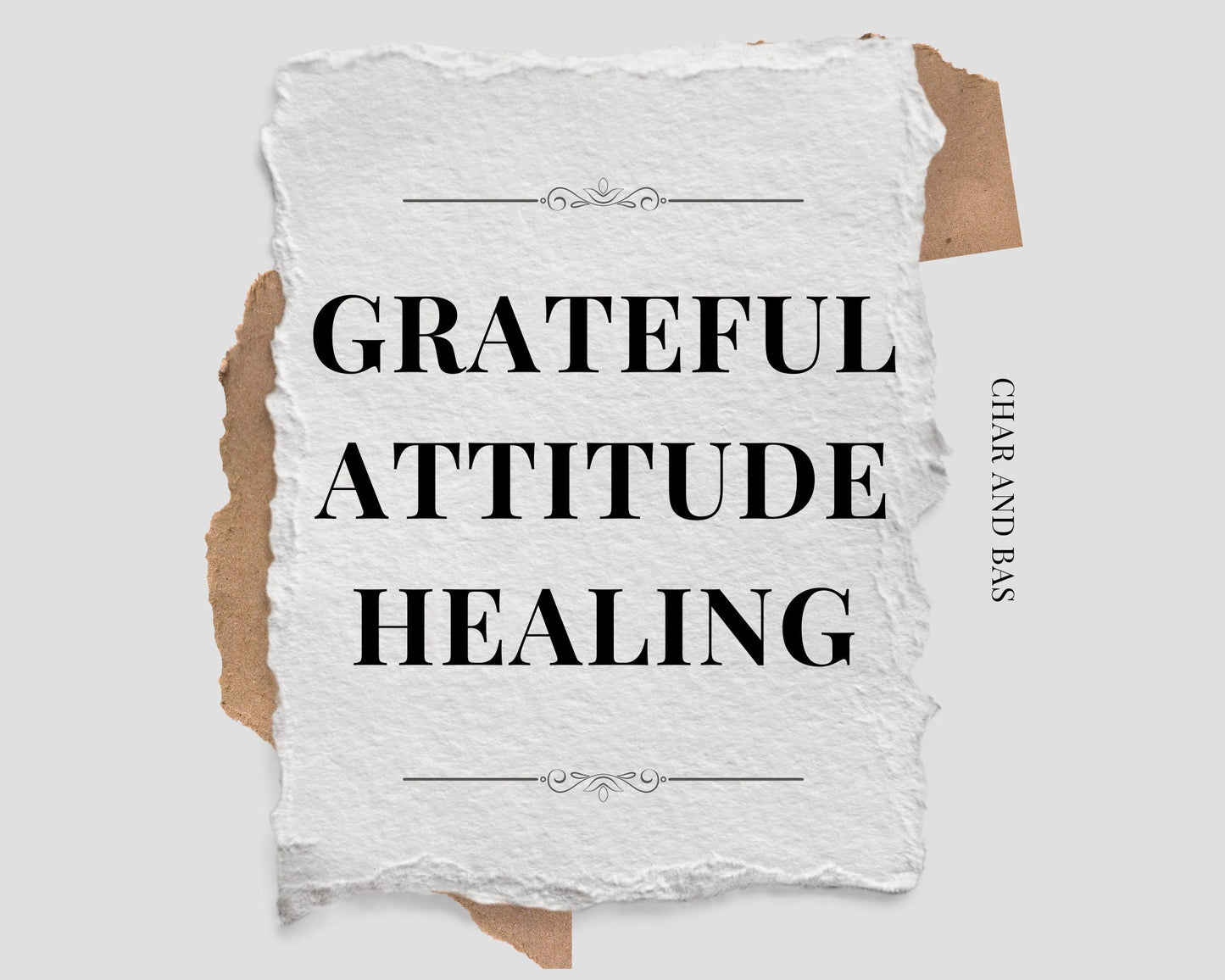 Grateful Attitude Healing - Embrace the Power of Gratitude for Positive Transformation