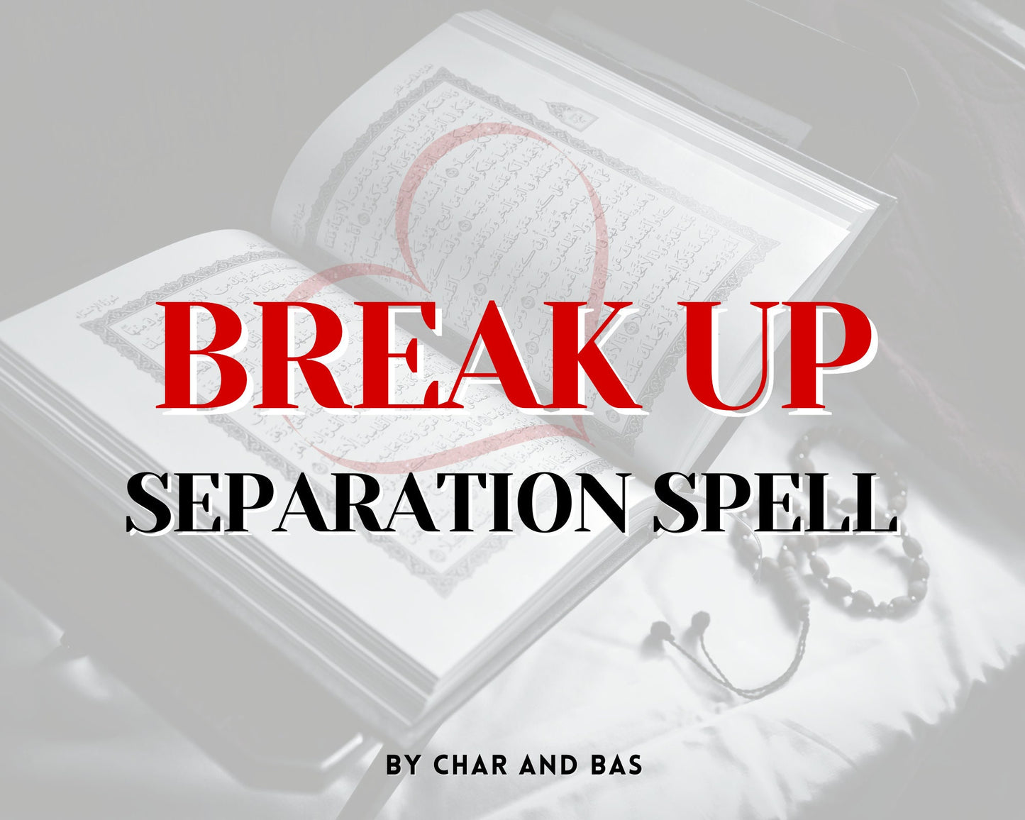Break Up Spell / Separation Spell - Release Unhealthy Connections and Find Freedom - Same Day Spell