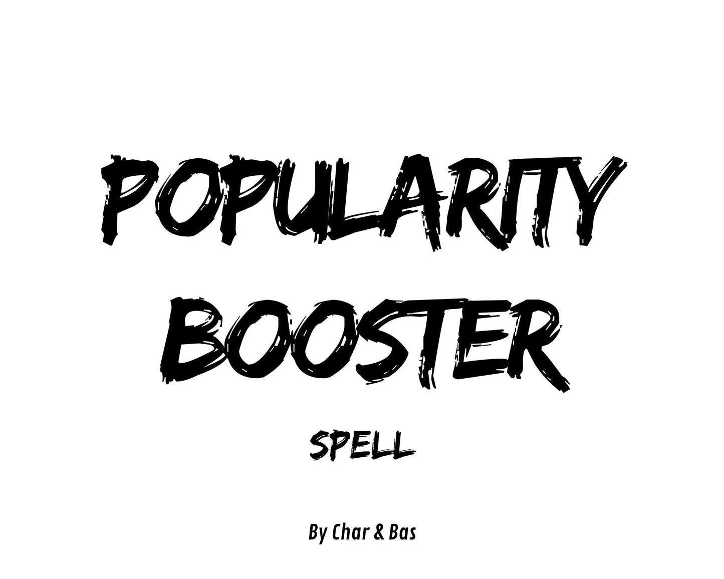 Popularity Booster Spell: Amplify Your Social Magnetism