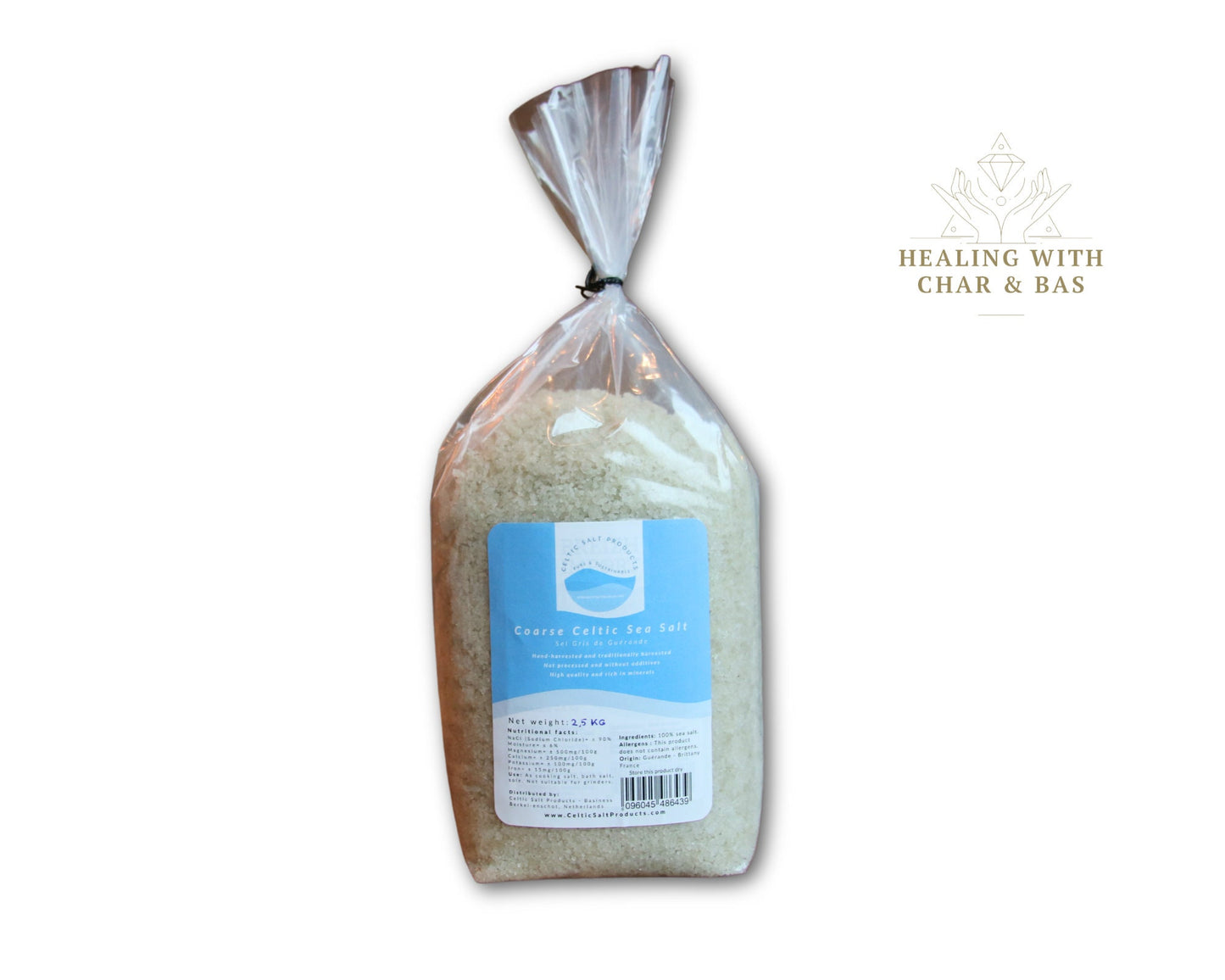 10kg (352oz) Celtic Sea Salt Bucket | Low Sodium, Rich in Minerals | Professional Kitchens | Worldwide Shipping Course Celtic Salt Organic