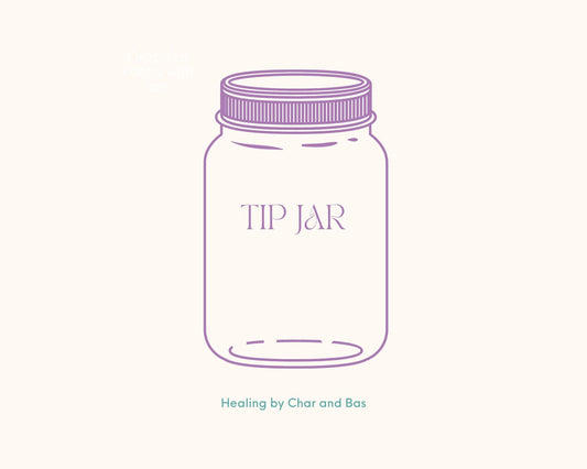 Tip Jar - We appreciate your Gratitude and Support for Growth