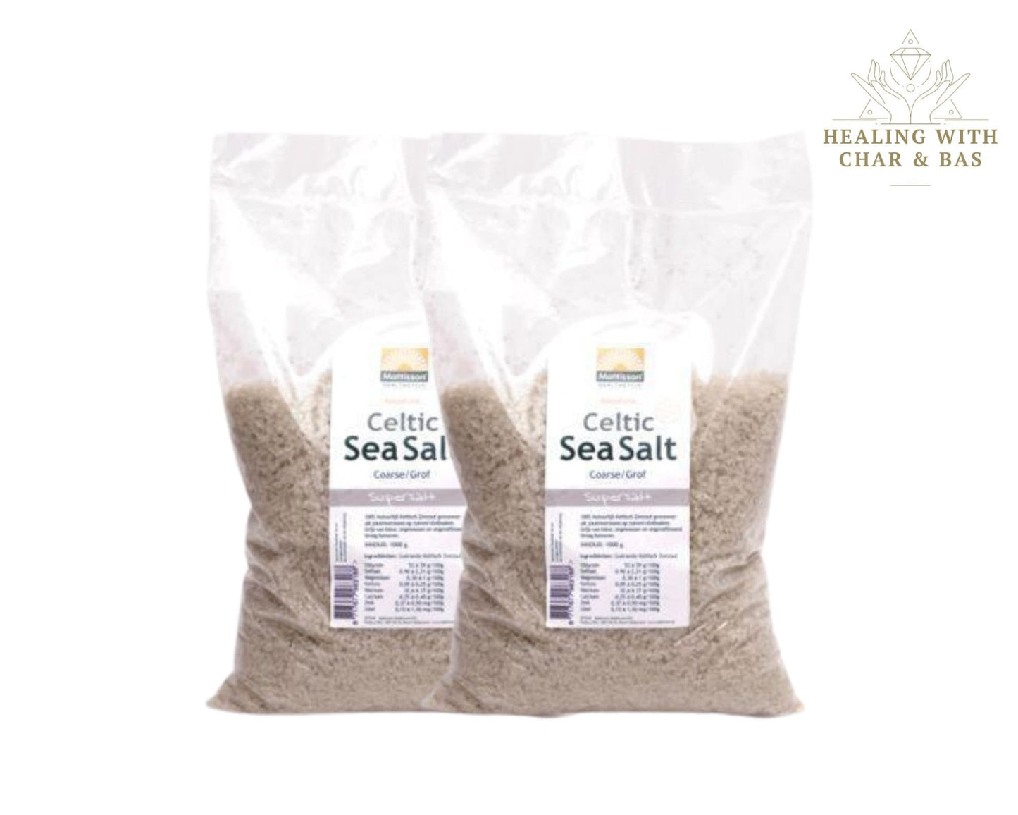 BULK 10kg/352oz Celtic Sea Salt BAG | Low Sodium, Rich in Minerals | Professional Kitchens | Worldwide Shipping Course Celtic Salt Organic