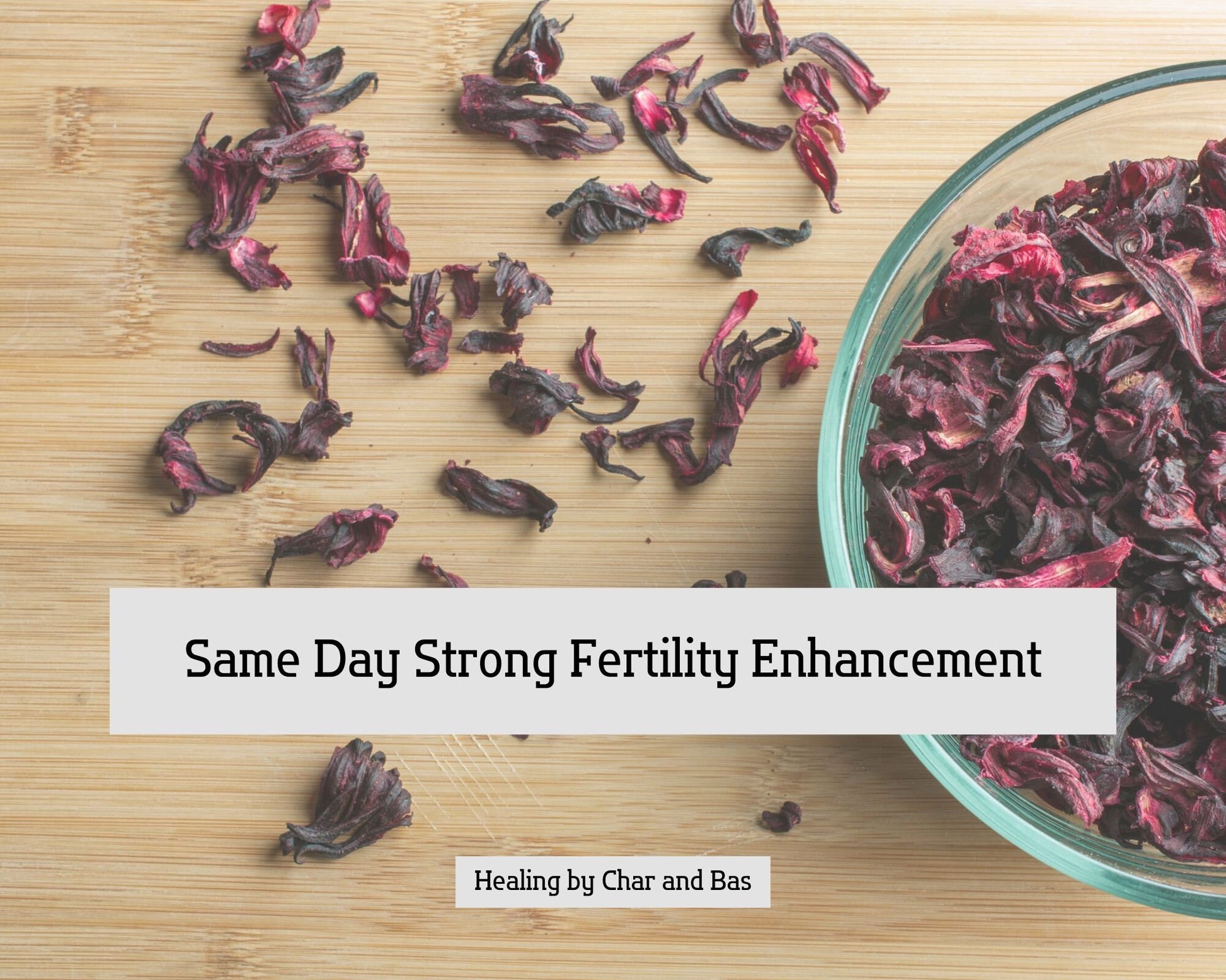 STRONG Fertility Spell & Healing - Same Day Strong Fertility Enhancement and Healing with Ancestral Magic

Candles
Essential herbs
lavender
sage
lemongrass
basil
peppermint
crystals
Oils
Fertility Spell
Distant healing
Reiki healing
Healing energy