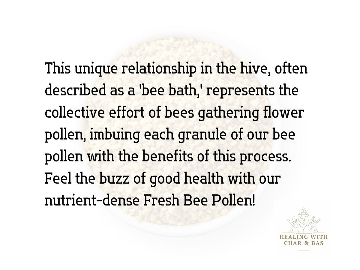 Raw Bee Pollen Organic Superfood - BIG BAGS