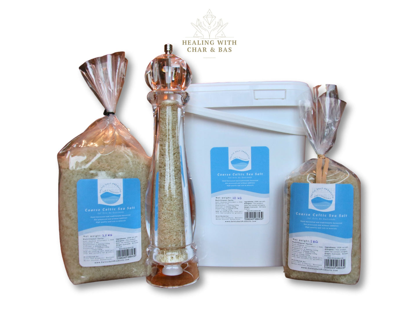Celtic Salt Wholesale | Low Sodium, Rich in Minerals | Professional Kitchens | Worldwide Shipping Organic Course Celtic Sea Salt From France